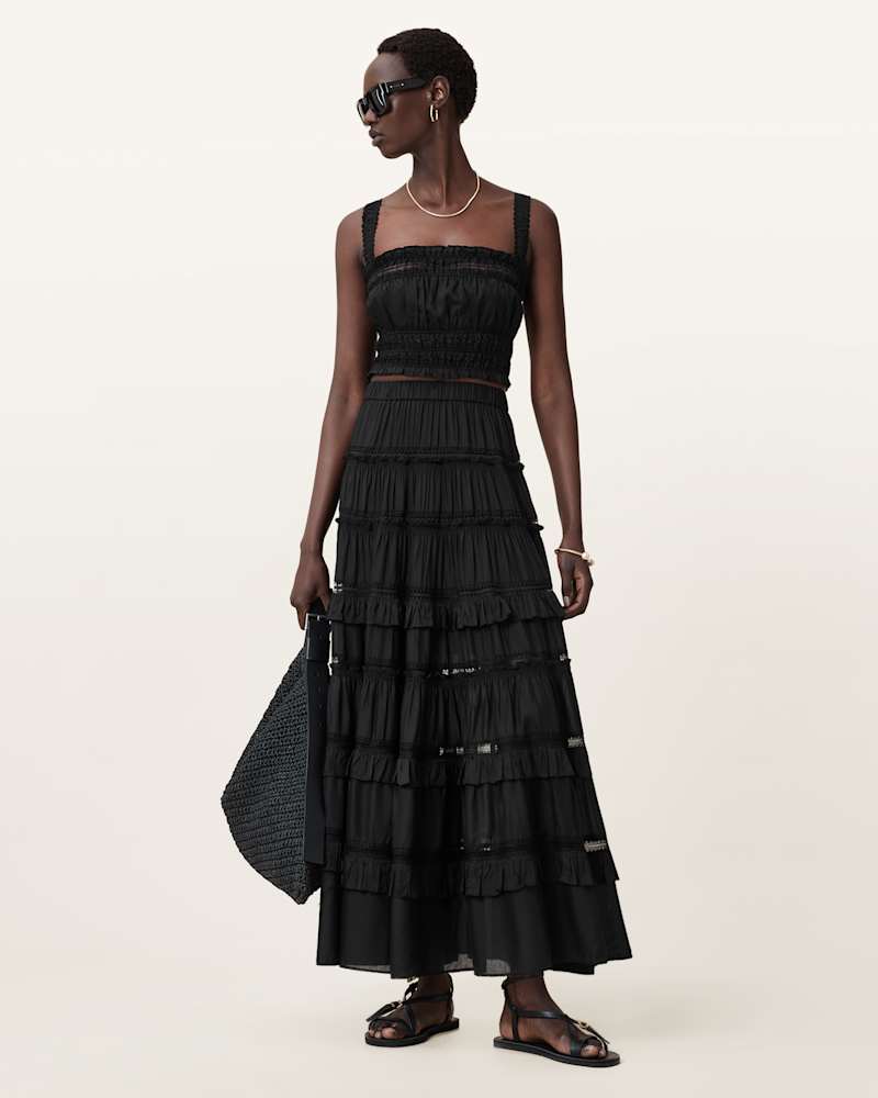 Talia Lace Cropped Top