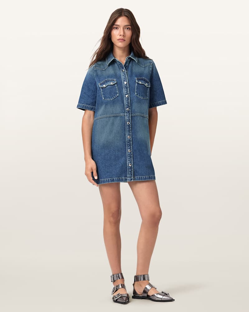 Rock Denim Mini Dress