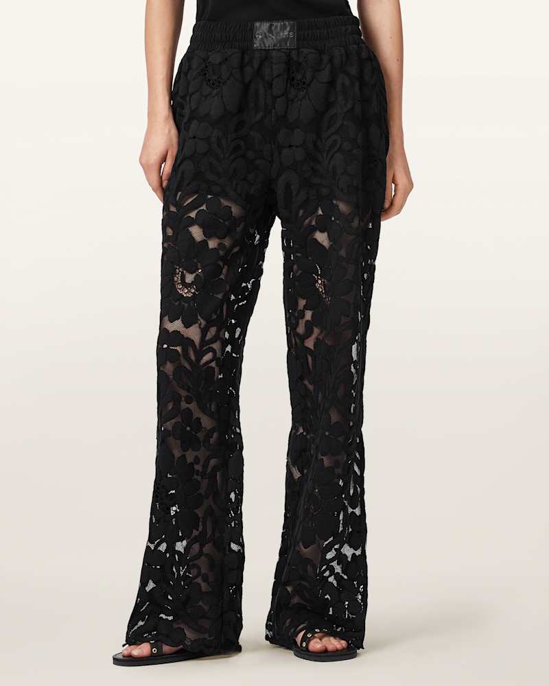 Amelie Straight-Leg Trousers