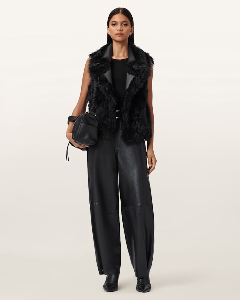 Luna Shearling Reversible Gilet