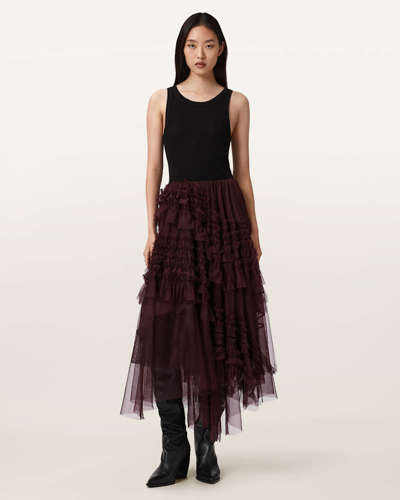 Jen Tulle Maxi Skirt