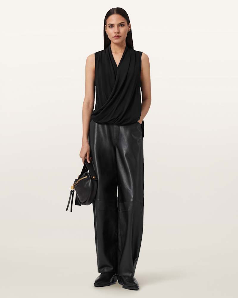 Adaline V-Neck Wrap Top