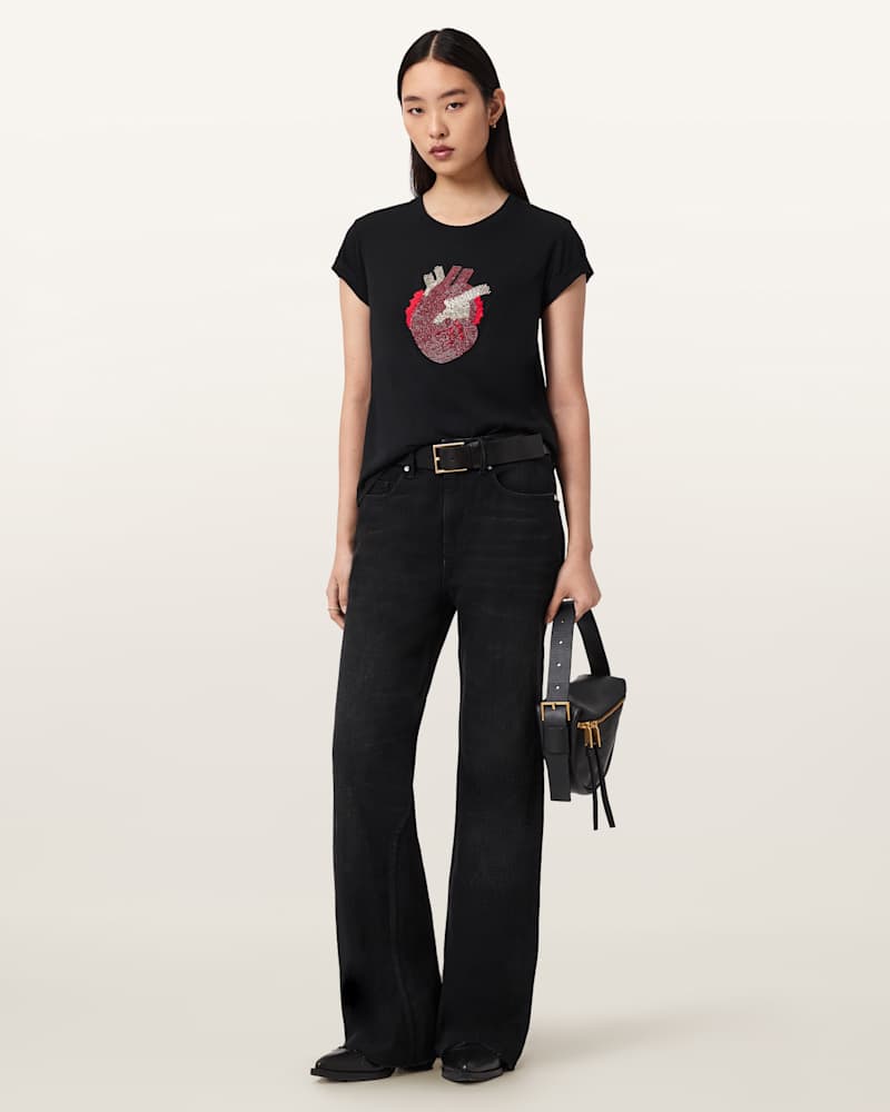 Andrea Anna Embellished Tee 