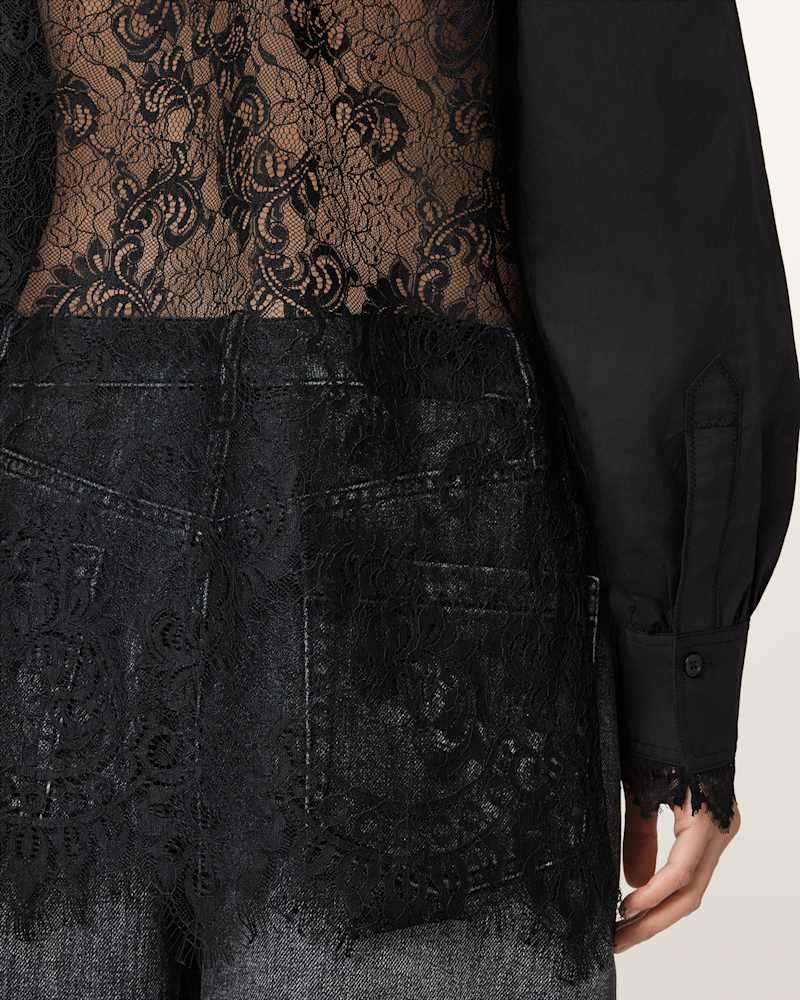 Ethel Lace Trim Shirt