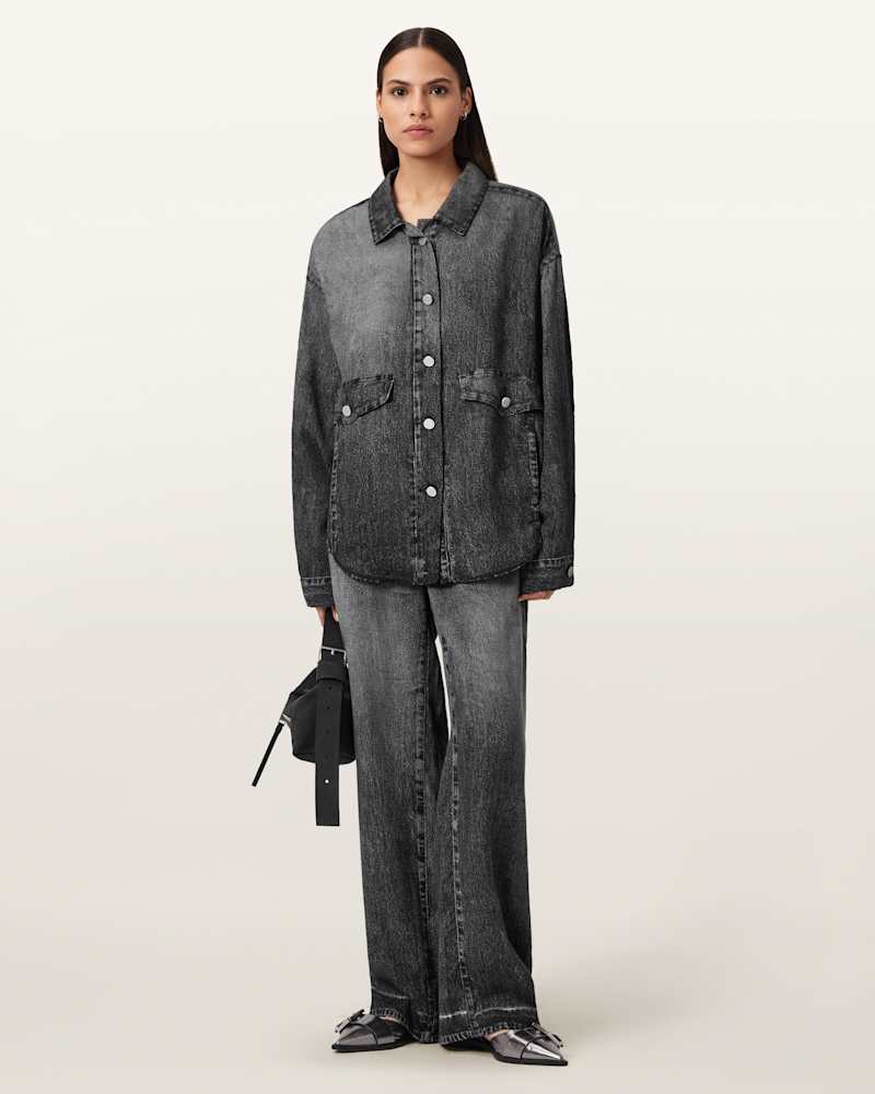 Hettie Illusion Oversized Shacket