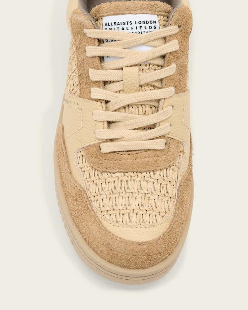 Hix Raffia Trainers