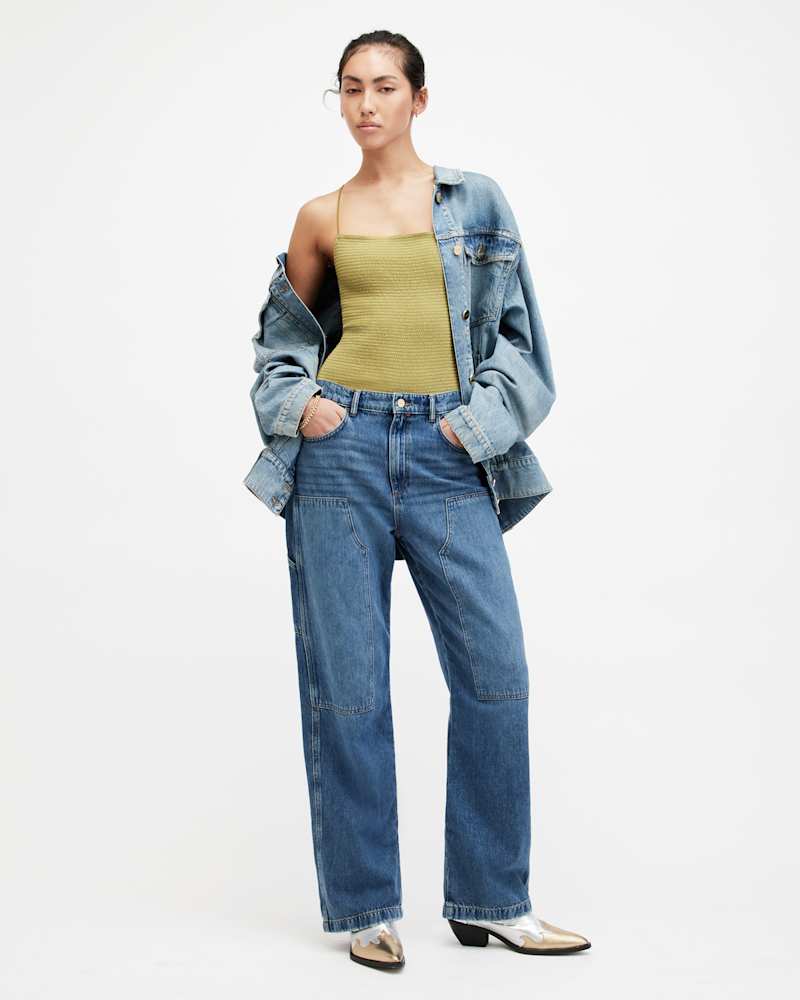 Tilly Shirred Square Neck Bodysuit