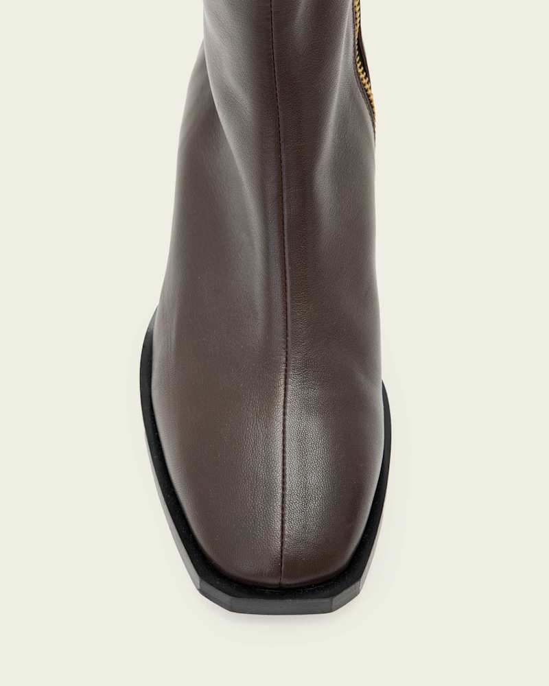 Avril Leather Ankle Boots