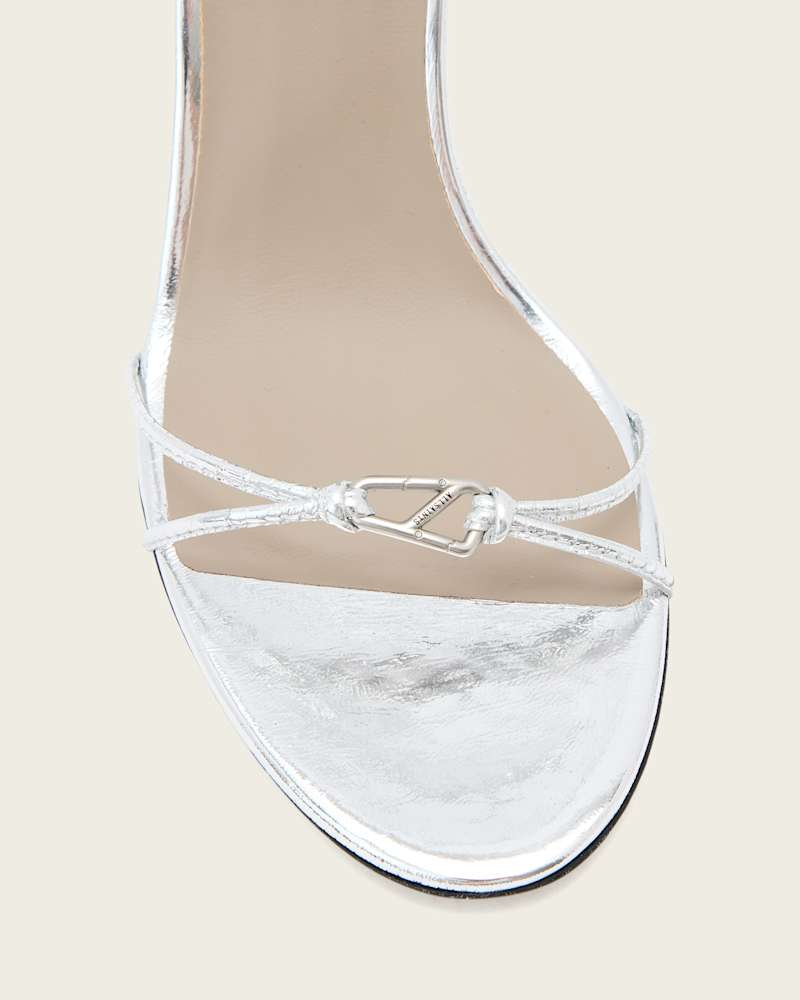 Ali Leather Siletto Sandals