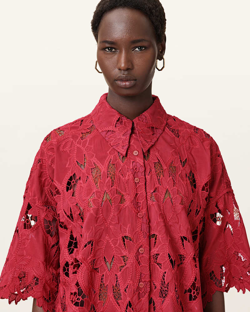Charli Relaxed Fit Embroidered Shirt