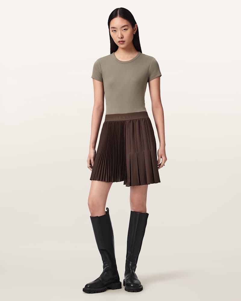 Jax Asymmetric Mini Skirt