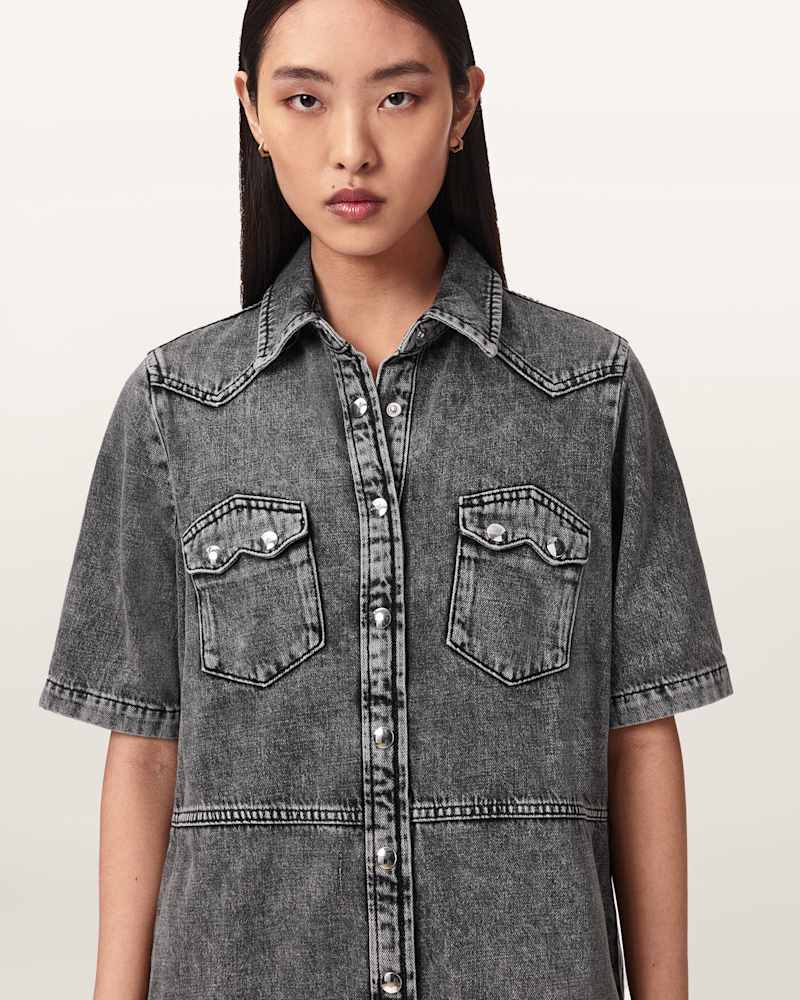 Rock Denim Mini Dress