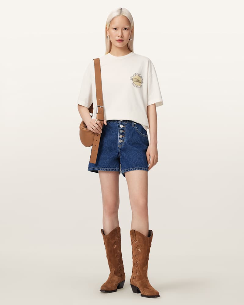 Sun City Etta Oversized Graphic T-Shirt