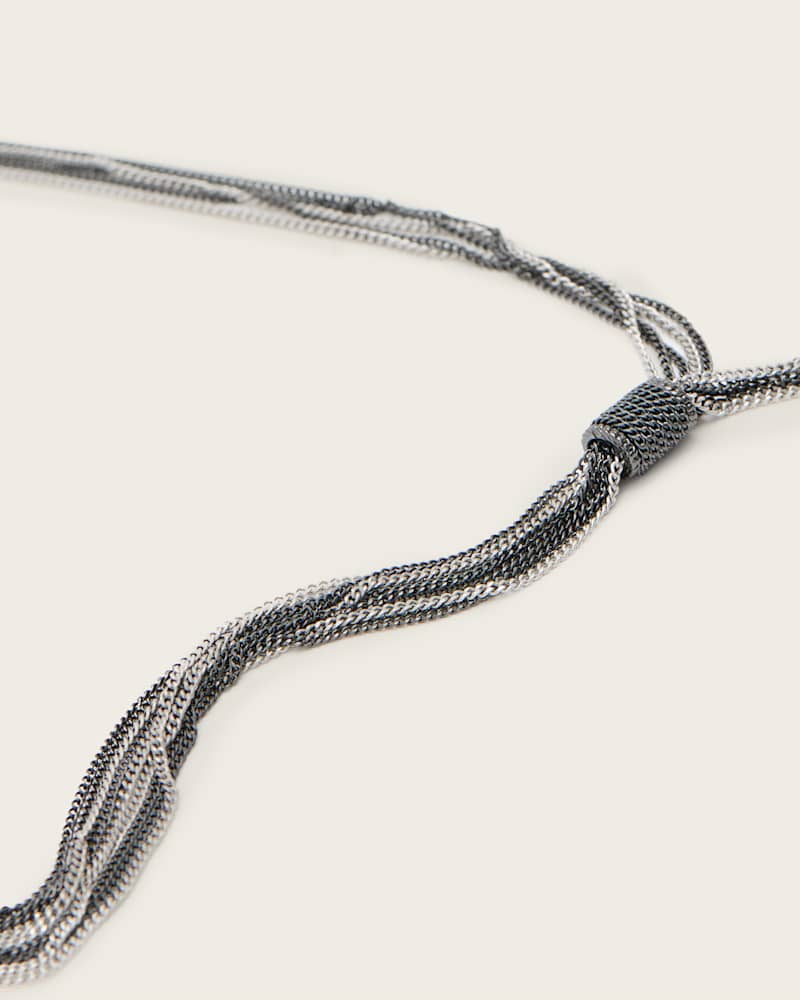 Fleur Two Tone Multi-Chain Necklace