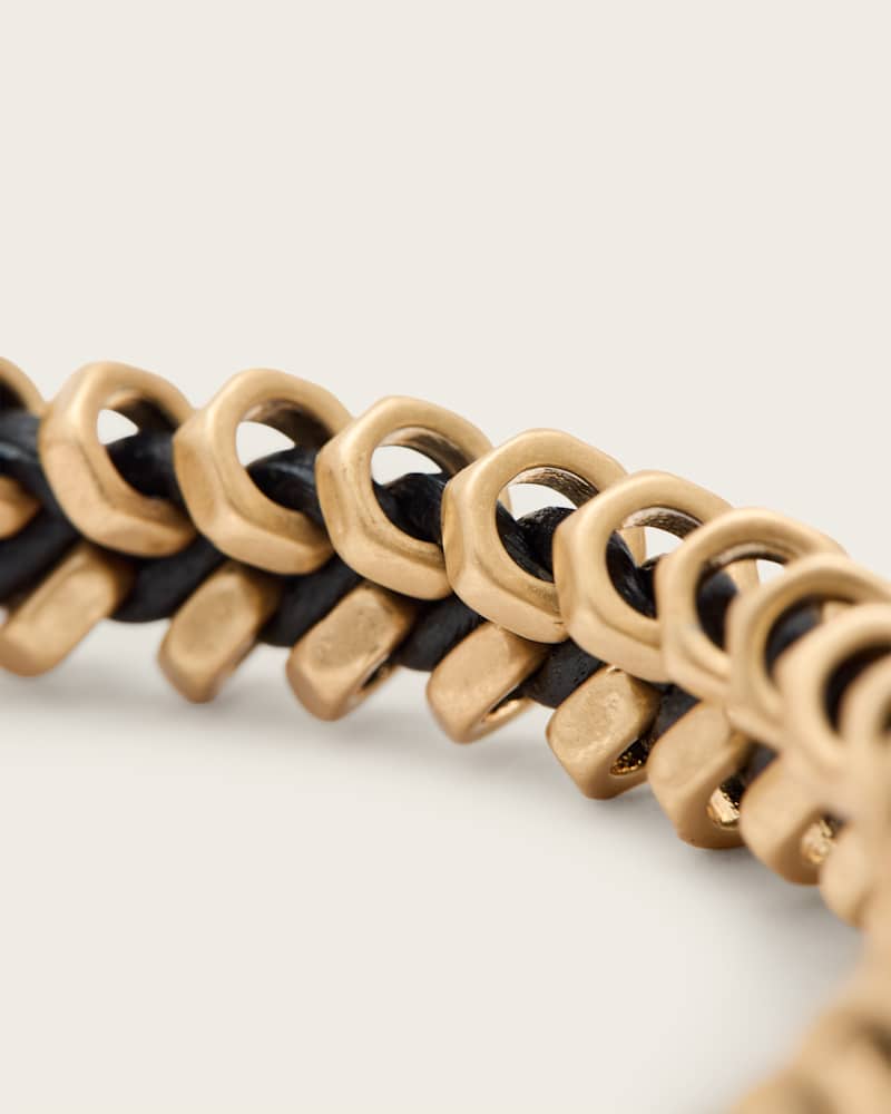 Valeria Woven Leather Bracelet