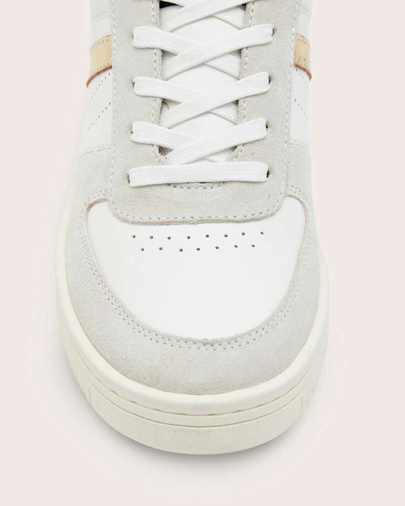 Vix Low Top Round Toe Suede Trainers