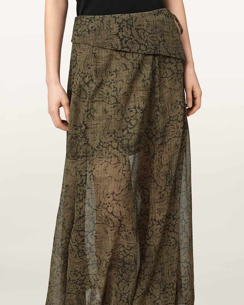Sali Mesh Maxi Skirt