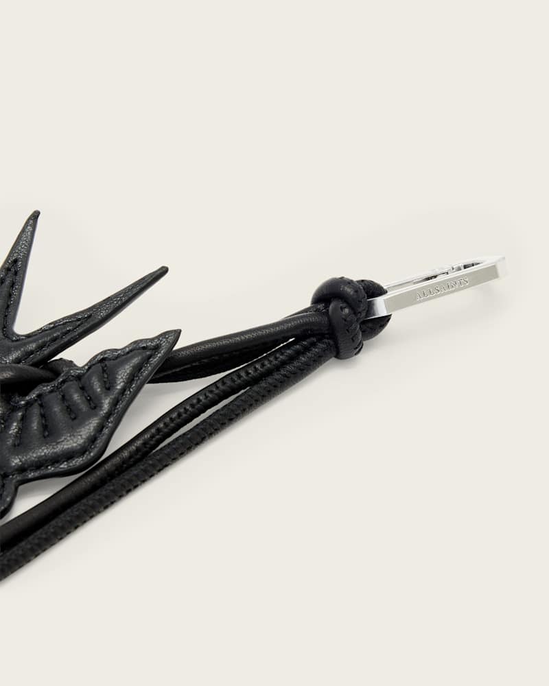 Swallow Leather Keyring