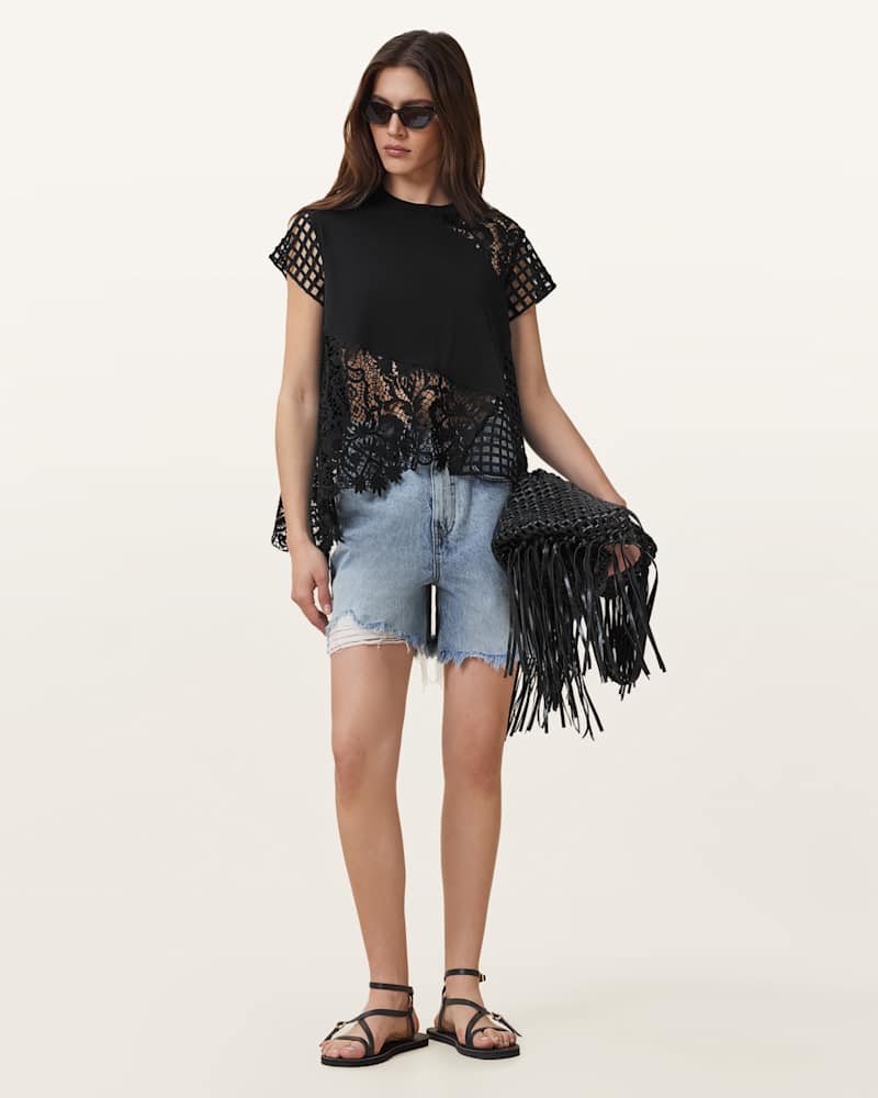 Zala Crochet Top