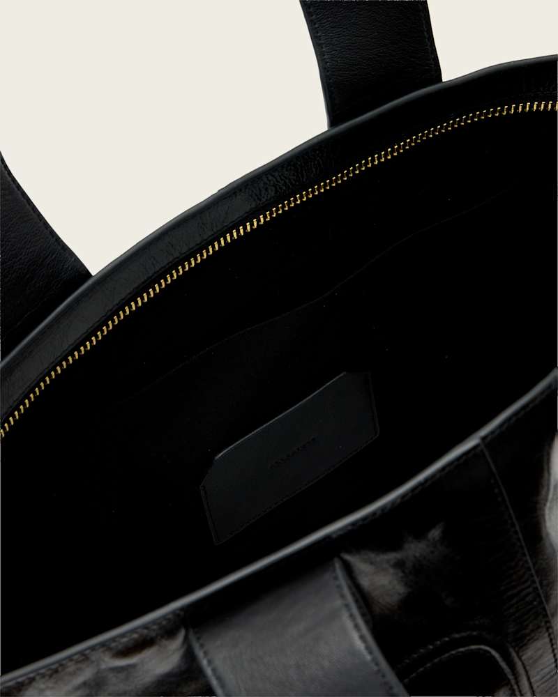 Jean Rey Leather Tote Bag