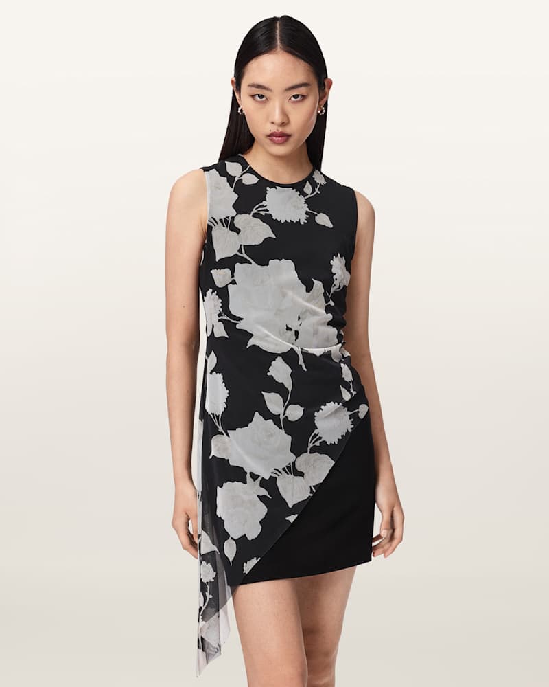 Riley Slim Fit Floral Mini Dress 