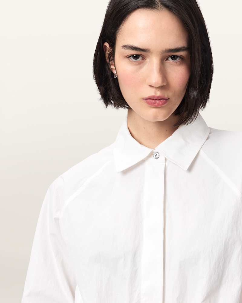 Nara Cropped Long Sleeve Shirt