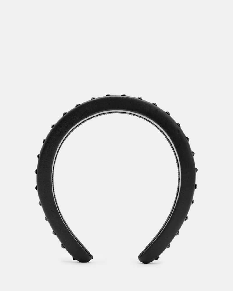 Maxie Leather Studded Headband