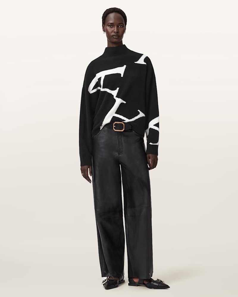 A Star Wool Blend Jumper