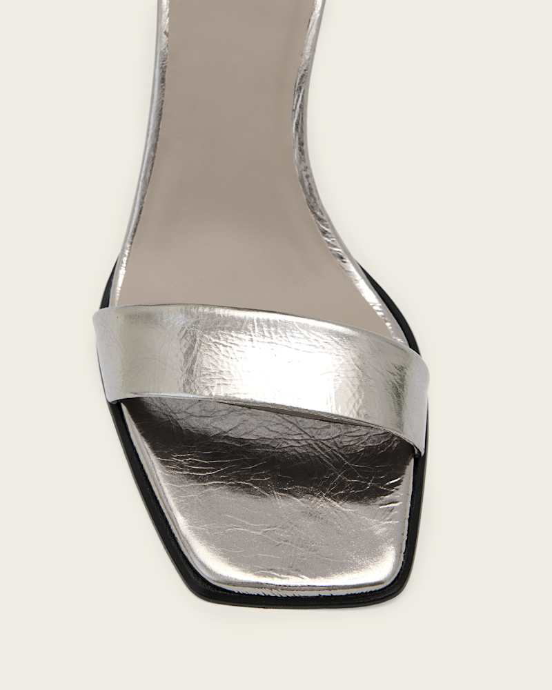 Noir Leather Sandals