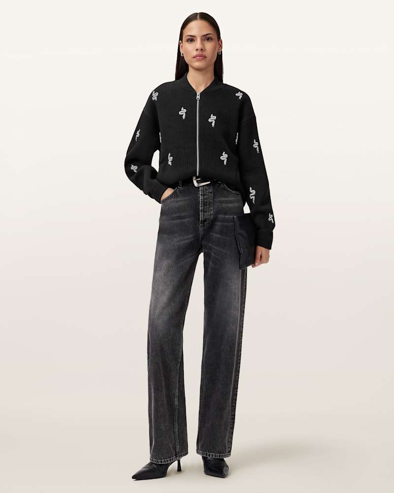 Rhea Embellished Bea Bomber