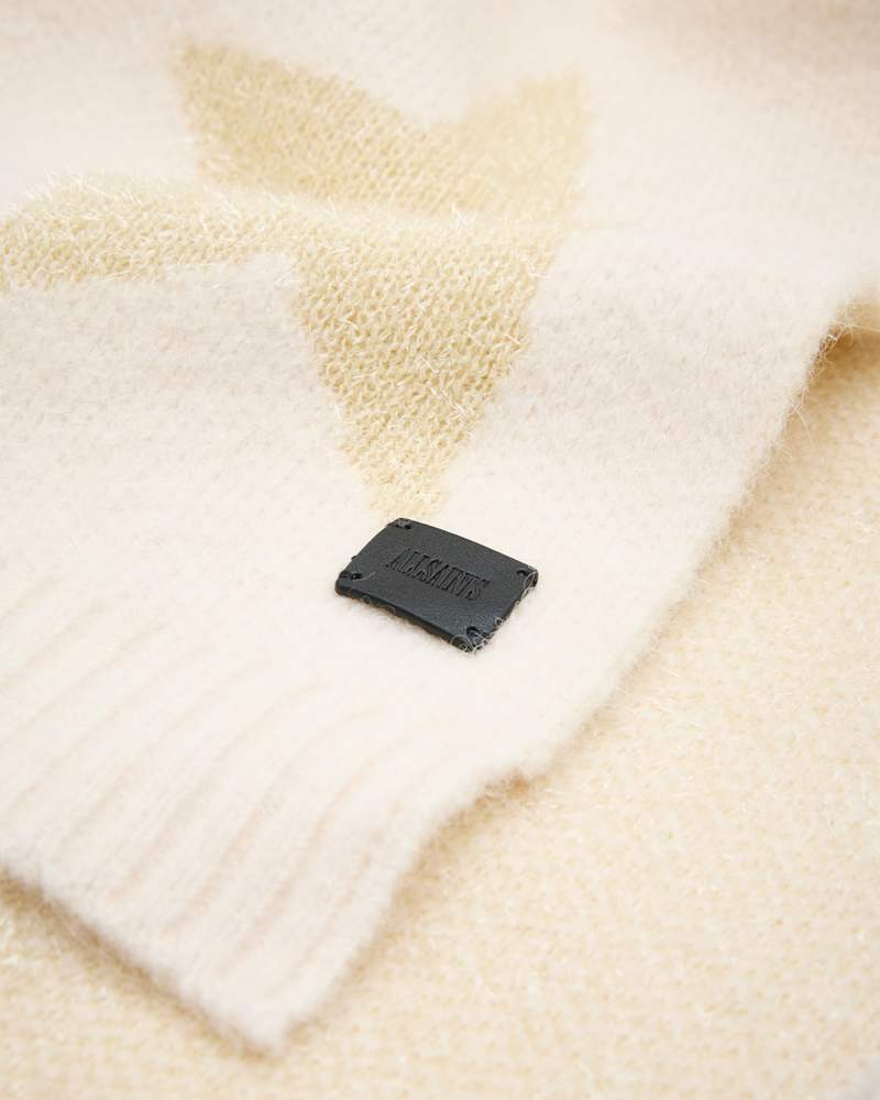 Star Tinsel Metallic Scarf