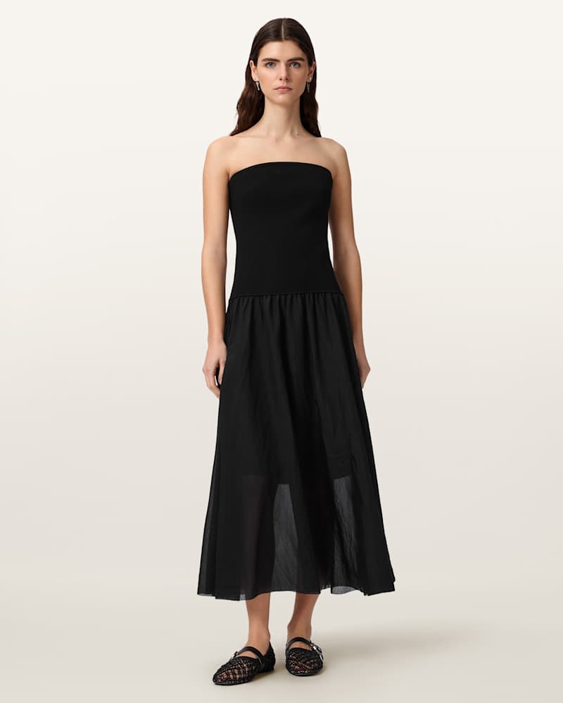 Tegan Bandeau Midi Dress