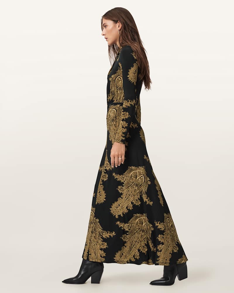 Mina A-Line Maxi Dress