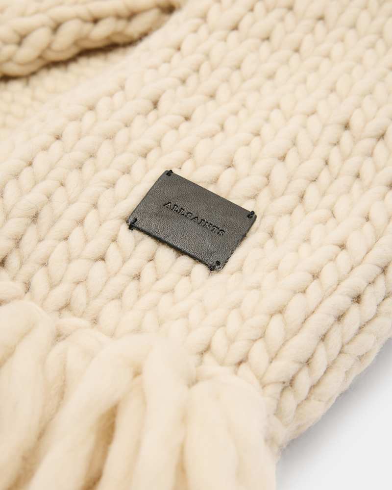 Amber Mixed Knitted Scarf