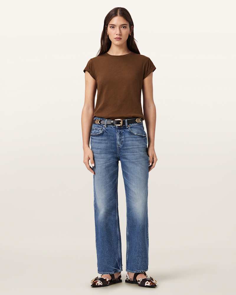 Anna Crew Neck Short Sleeve T-Shirt 