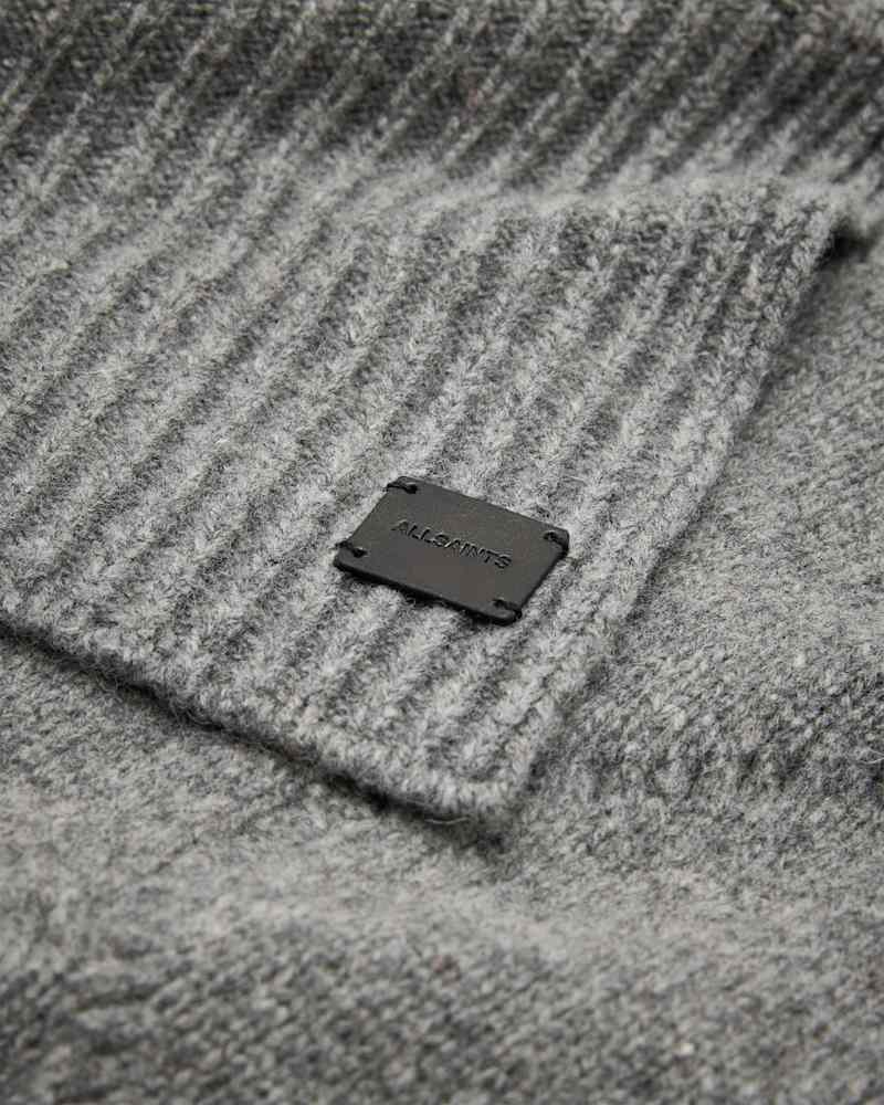 Laurie Cable Knit Brushed Scarf