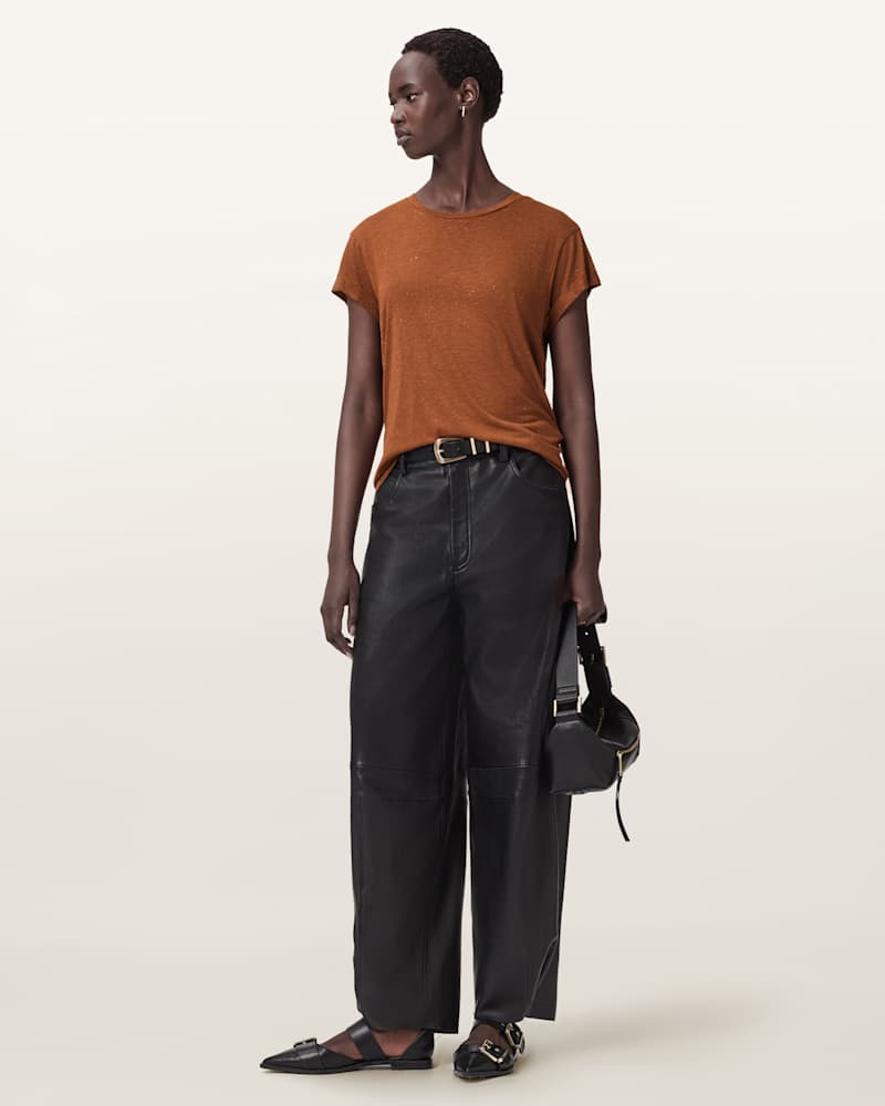 Anna Short Sleeve Shimmer T-Shirt