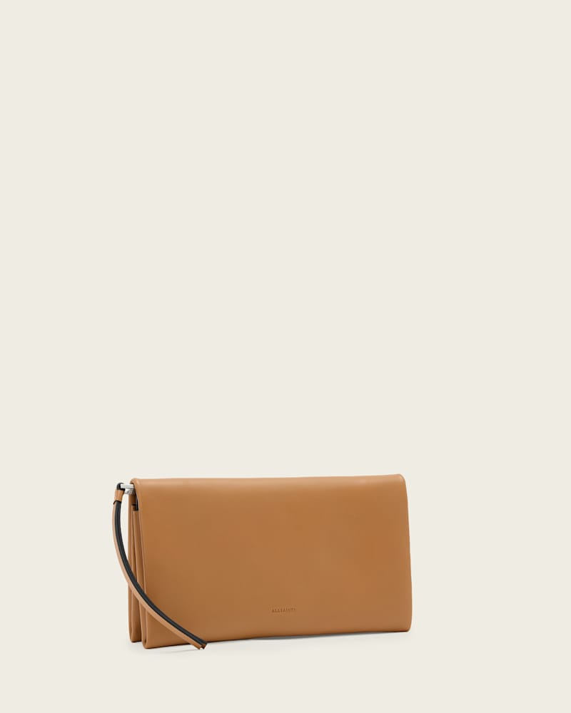 Harluna Leather Clutch Bag