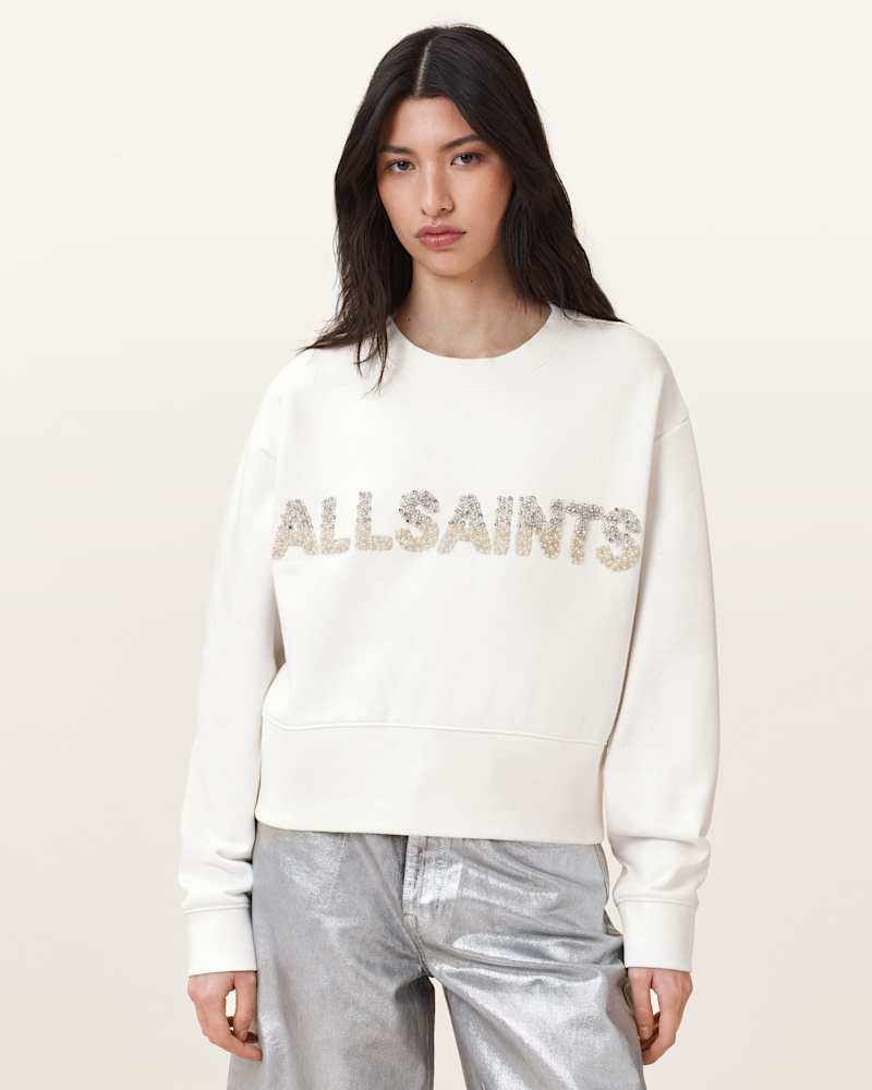 Pearl Separo Sequin Sweatshirt