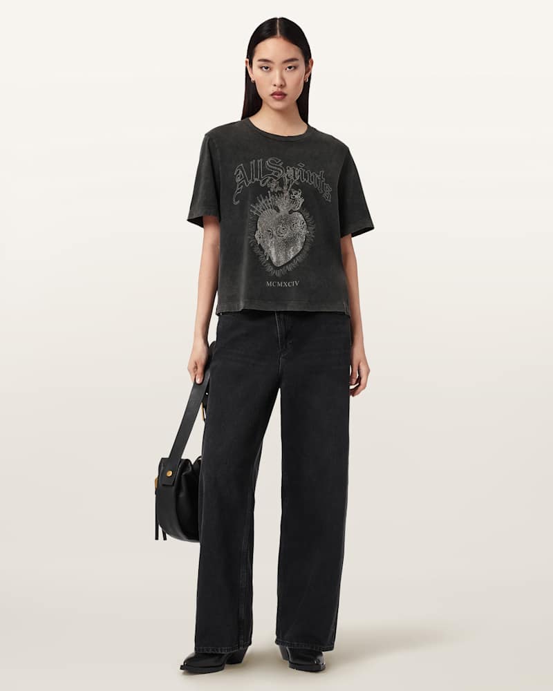 Sabbath Lisa Boxy Graphic T-Shirt