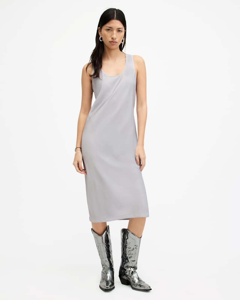 Patrice 2-In-1 Ribbed Midi Dress