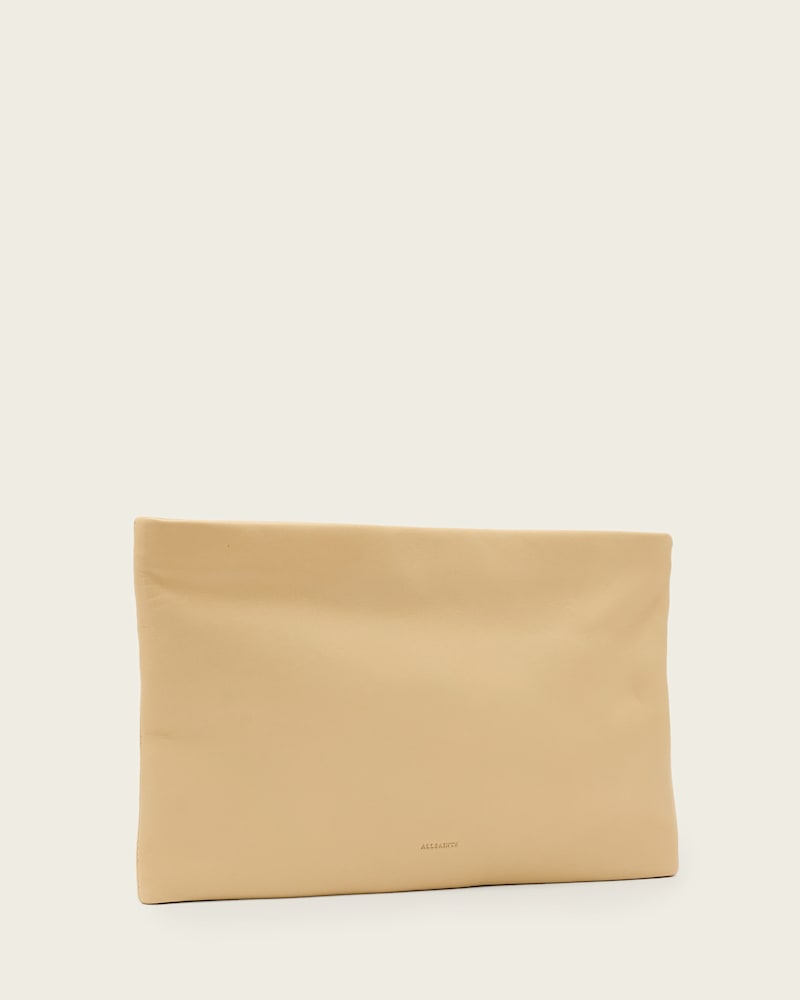 Bettina Leather Clutch Bag