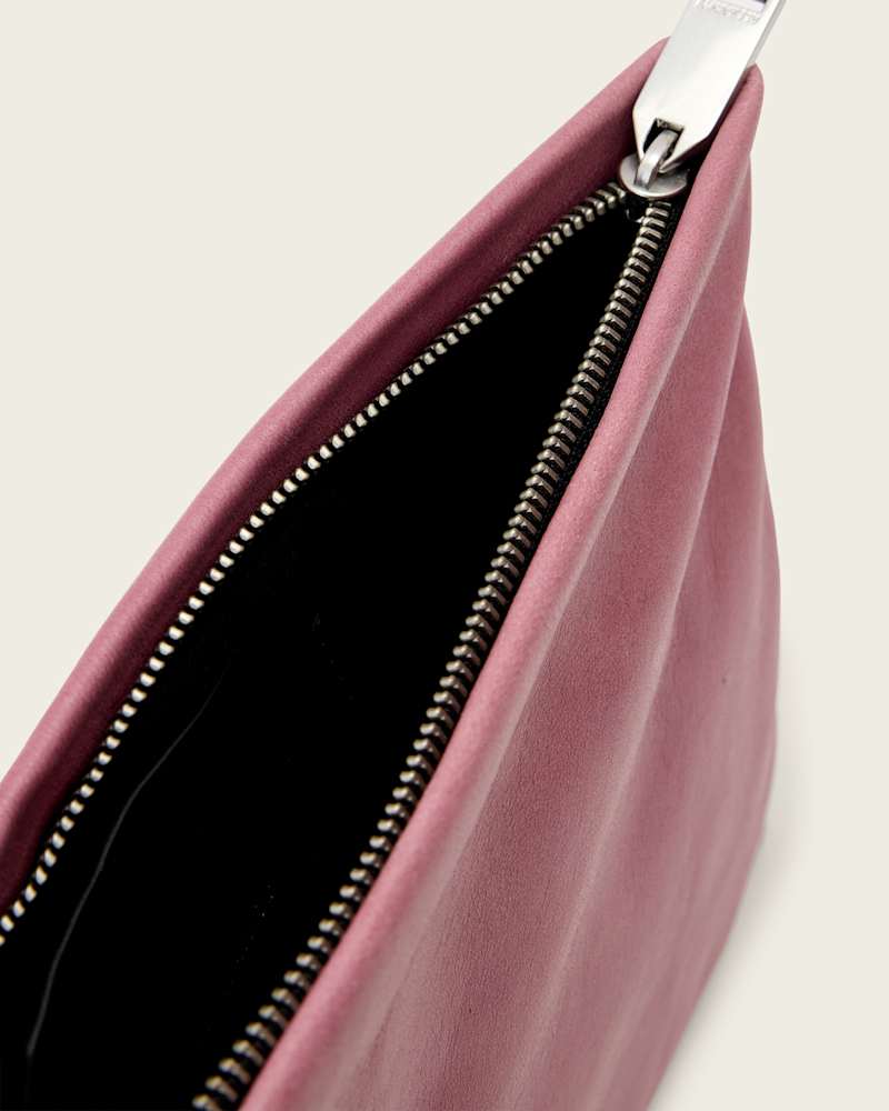 Bettina Leather Clutch Bag