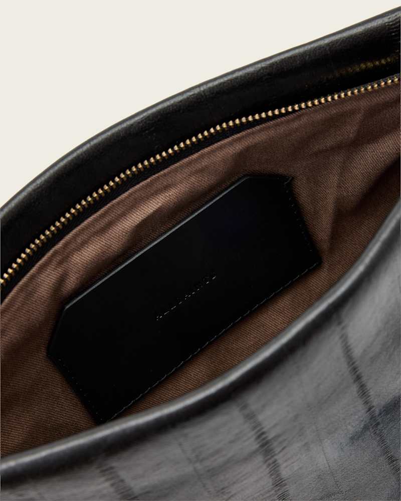 Bettina Leather Clutch Bag