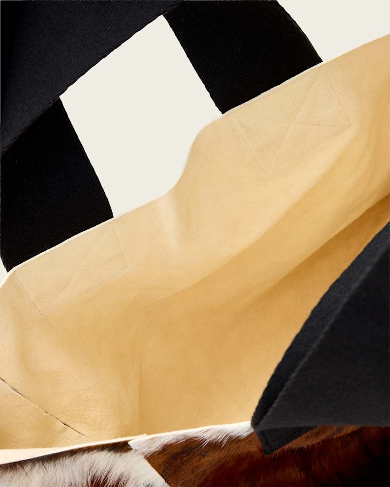 Izzy Cow Leather Tote Bag