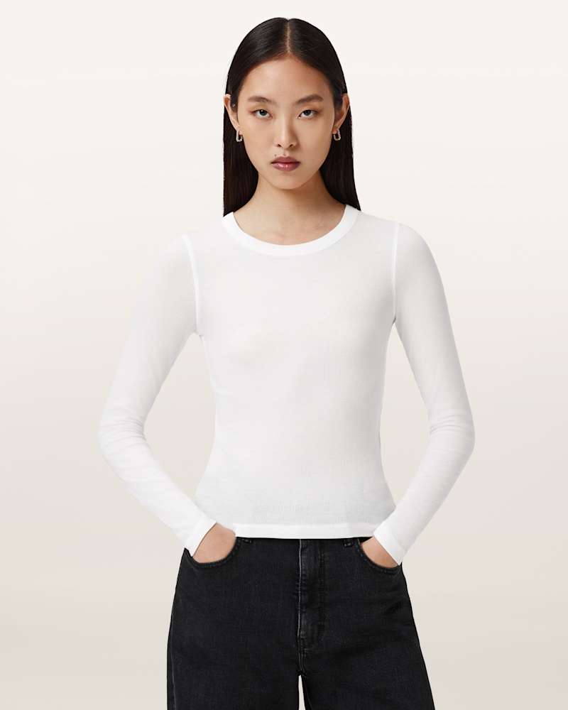 Rina Long Sleeve Crew Neck T-Shirt