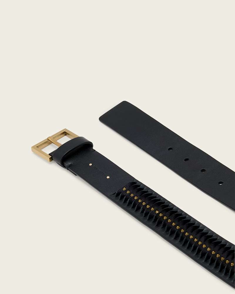 Nora Leather Studded Belt