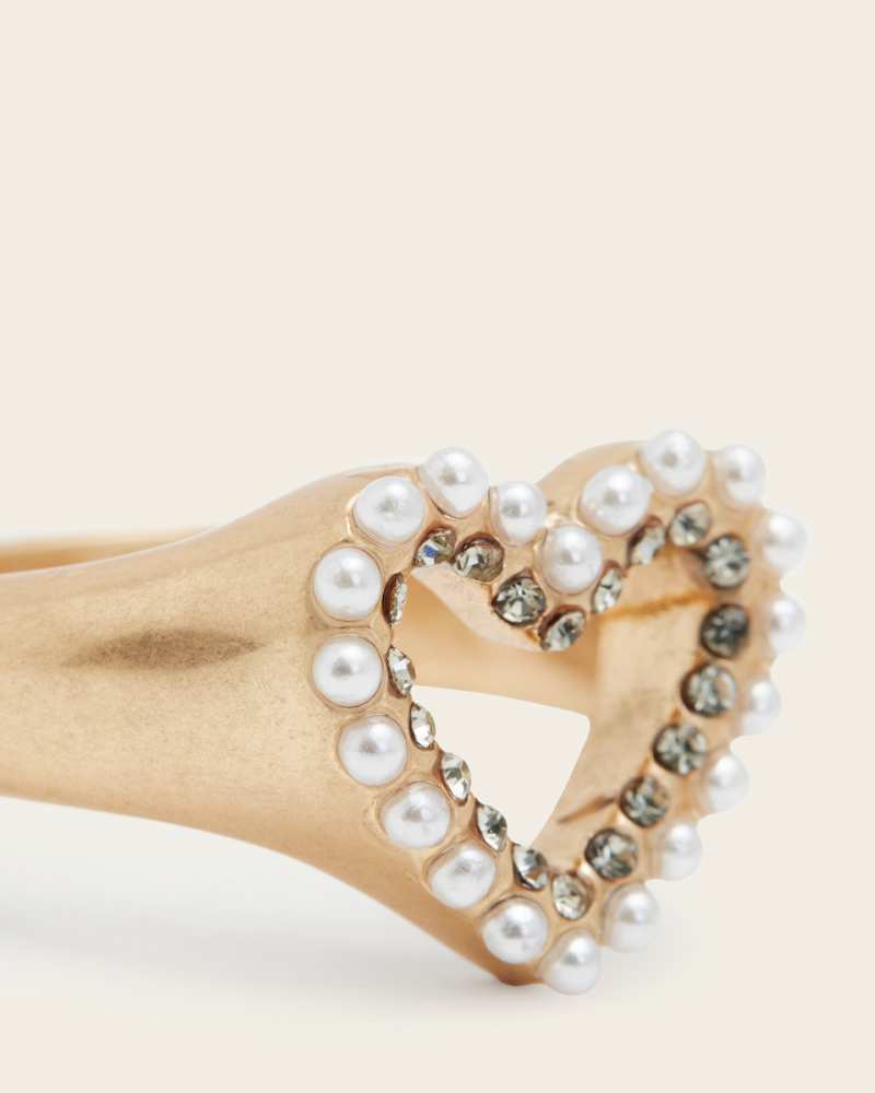 Vida Heart Beaded Ring