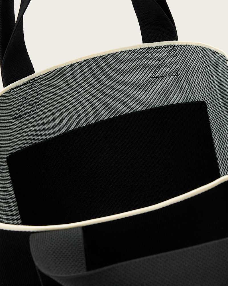 Izzy Heart Large Knitted Tote Bag