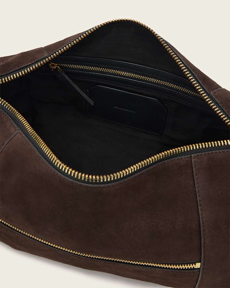 Vega Suede Shoulder Bag
